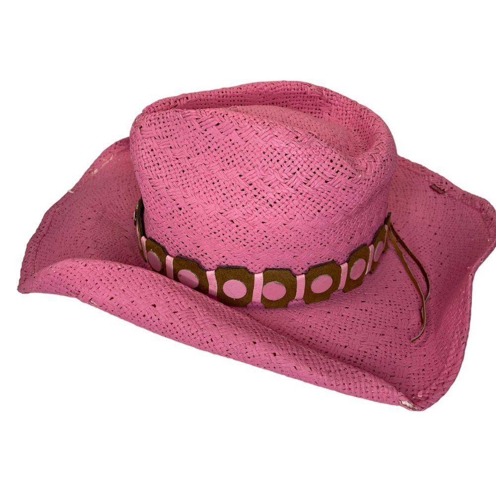 Bullhide Hot Pink Cowboy Cowgirl Hat Small Ultimate Party Accessory - Picture 10 of 10